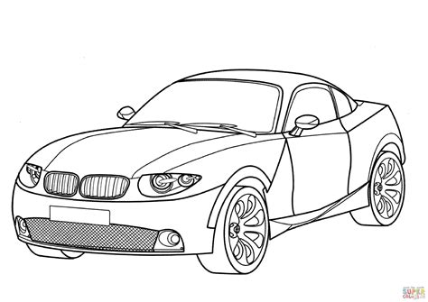BMW X-Coupe coloring page | Free Printable Coloring Pages