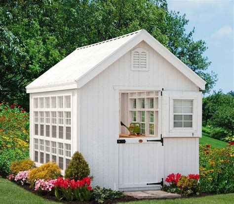 19 Amish Garden Sheds Greenhouse Ideas You Should Check | SharonSable