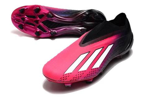 adidas X Speedportal + FG Soccer Cleats Pink White Black