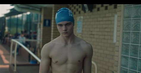 ausCAPS: Levi Miller shirtless in Streamline