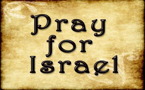 Pray for Israel? – What about the Palestinians, the Sudanese or the ...