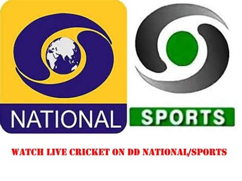 how to watch live cricket match on dd national/dd sports