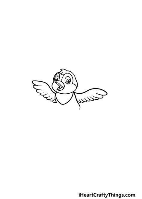 Bird Cartoon Drawing