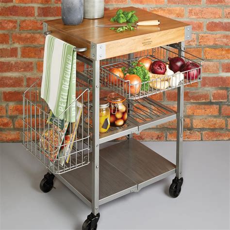 Pin by Lindsey Head on Home | Kitchen trolley, Industrial kitchen, Kitchen island trolley