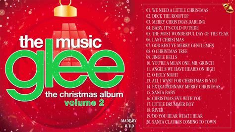 GLEE CHRISTMAS SONGS - BEST CHRISTMAS SONGS OF GLEE - MERRY CHRISTMAS | Best christmas songs ...