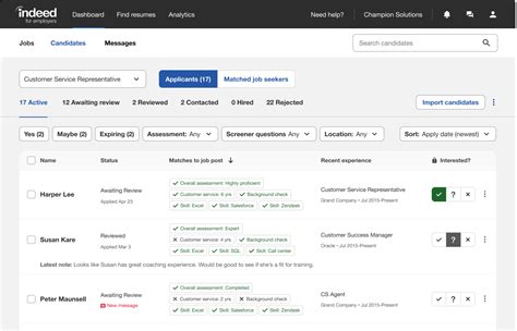 How to Screen and Manage Candidates with Indeed for Employers