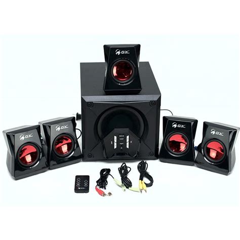 Genius GX-Gaming 5.1 Surround 80w Gaming Speaker | SW-G5.1 | City ...