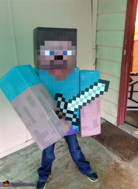 DIY Minecraft Steve Costume | Original DIY Costumes