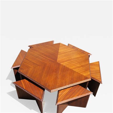 Frank Lloyd Wright - Complete Taliesin Coffee Table Set by Frank Lloyd Wright for Heritage ...