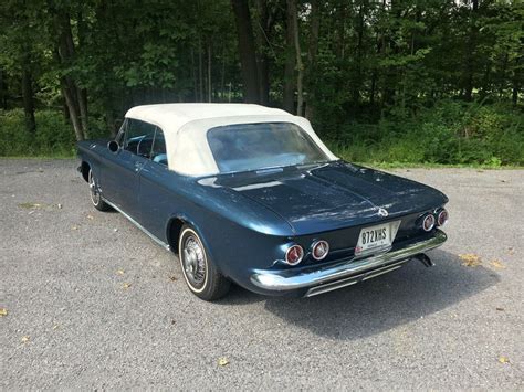 1963 Chevrolet Corvair Monza Spyder Turbo Convertible 4 Speed - Classic ...