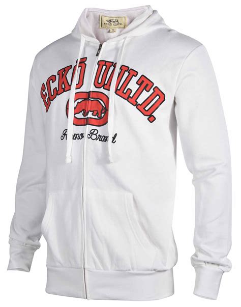 Ecko Unltd Men's Fleece Full Zip Hoodie | eBay