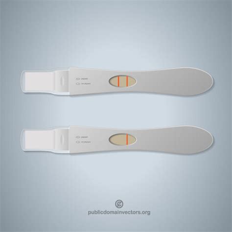 Pregnancy test vector image | Public domain vectors