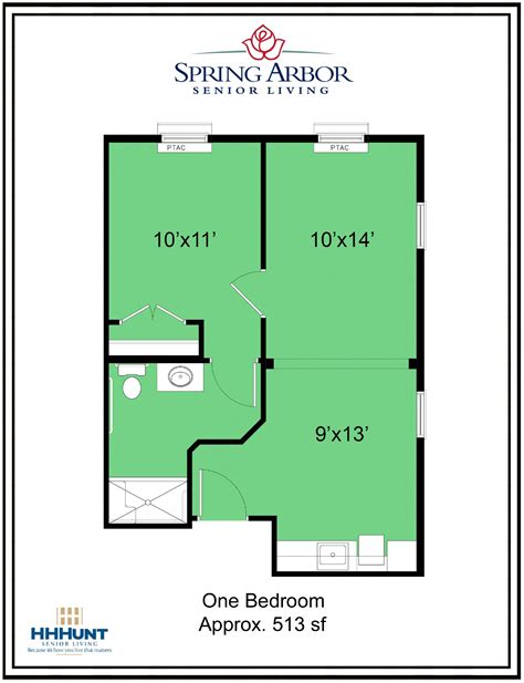 Studio & 1 Bedroom Senior Apartments in Cary | Spring Arbor of Cary