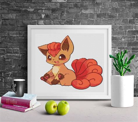 Pokemon cross stitch pattern custom cross stitch pattern | Etsy