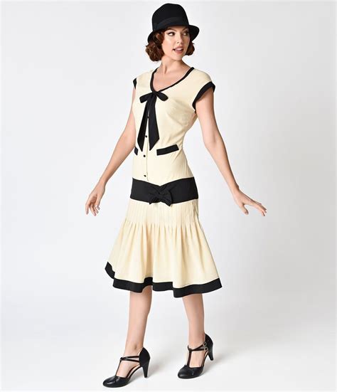 Robe Vintage Retro 20's 1920 Flapper Charleston Cherie | 1920s fashion women, Day dresses, 1920s ...