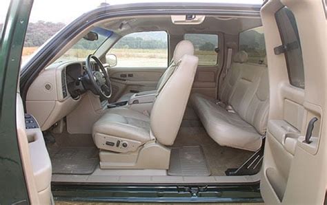 2003 Chevy Silverado Extended Cab Interior