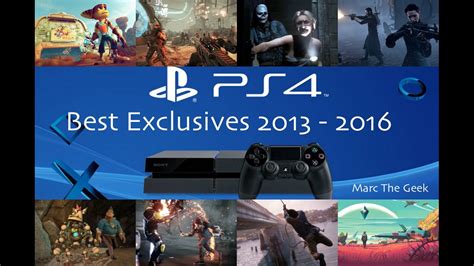 PS4 Best Exclusive Games from 2013 to 2016 - YouTube