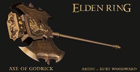 ArtStation - Axe of Godrick - Elden Ring Fan Art