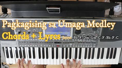 Pagkagising sa umaga Medley (Instrumental) with lyrics + chords Chords - Chordify