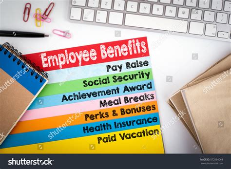 Employee Benefits Office Desk Computer Keyboard Stock Photo 572564068 | Shutterstock