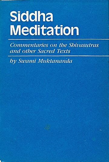 Siddha Meditation by Swami Muktananda | LibraryThing