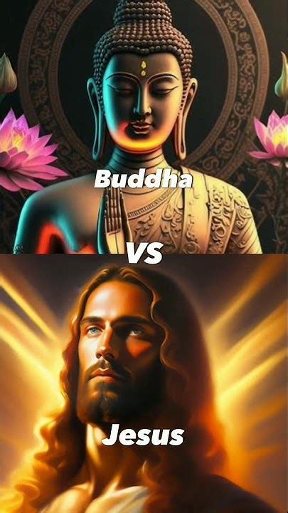 Buddha VS Jesus comparison #buddhism #jesus #buddha - YouTube