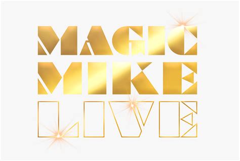 Magic Mike Live London Logo, HD Png Download - kindpng