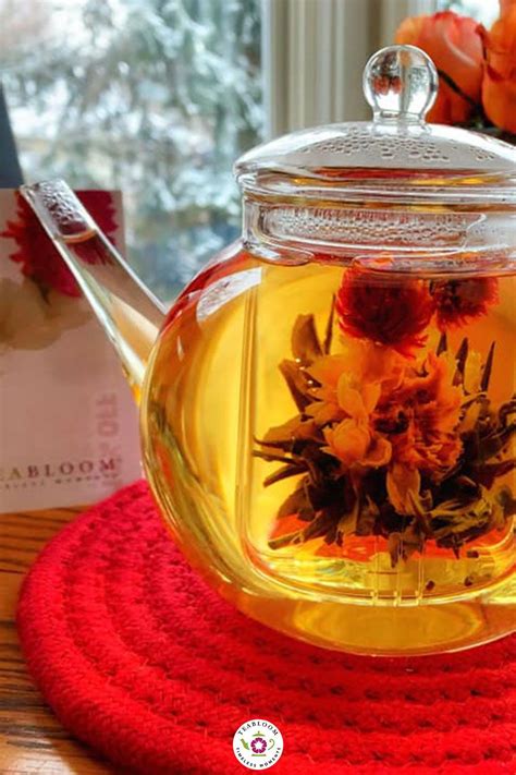 Glass Teapots and Flowering Tea | Flower tea, Tea pots, Glass teapot