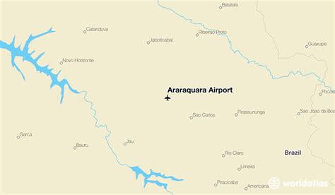 Araraquara Airport (AQA) - WorldAtlas