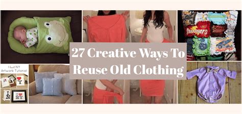 27 Creative Ways To Reuse Old Clothing - LifeHack