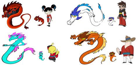 Original Characters: Xiaolin Dragons by Deinorium on DeviantArt