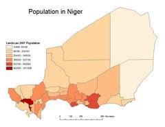 Niger 1969 Economic Activity Map - Niger Africa • mappery