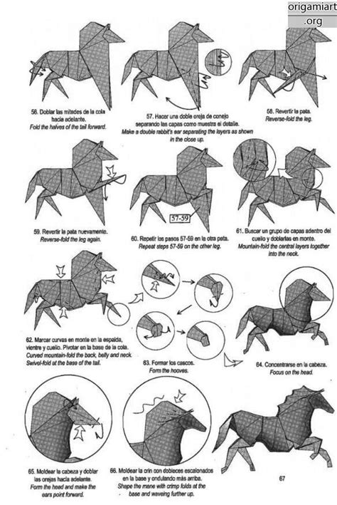 Stunning Origami Horse Instructions | Ikuzo Origami | Origami horse, Origami diagrams, Money origami