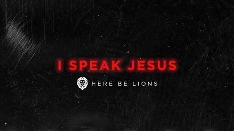 I Speak Jesus (Lyric Video) | I Speak Jesus - YouTube