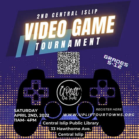 Video Game Tournament | Central Islip Public Library