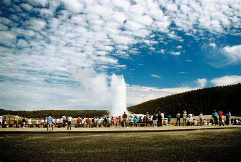 Old Faithful | Yellowstone National Park, Wyoming, Map, & Facts | Britannica