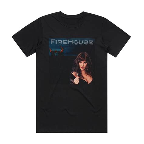 Firehouse Firehouse Album Cover T-Shirt Black – ALBUM COVER T-SHIRTS