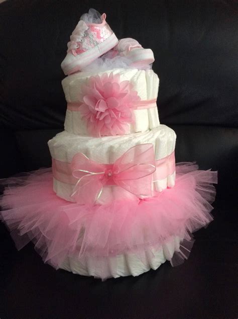 Tutu Diaper Cake - Etsy | Gâteau de couches, Gâteaux couches pour bébés ...