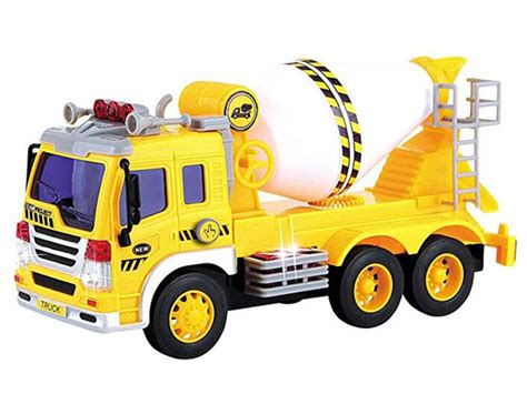 1:16 Friction Powered Cement Mixer Truck Toy - Focusgood