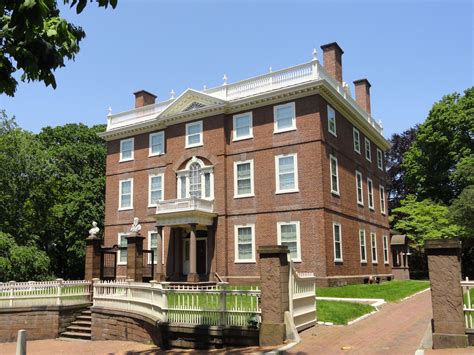 The John Brown House is the first mansion built in Providence, Rhode ...