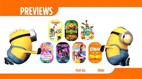 Despicable Me 2 (2013) – DVD Menus