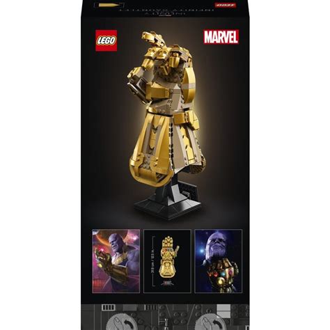 LEGO Marvel Avengers Super Heroes Thanos' Infinity Gauntlet Set 76191 - The Minifigure Store ...