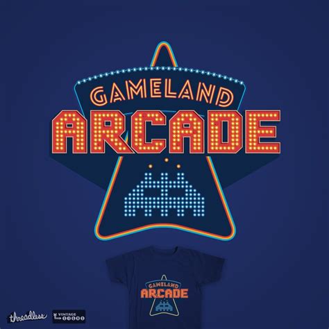 ARCADE GAME! on Threadless | Retro arcade games, Arcade, Arcade games