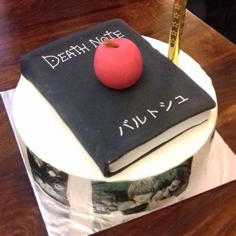 My death note birthday cake : r/deathnote