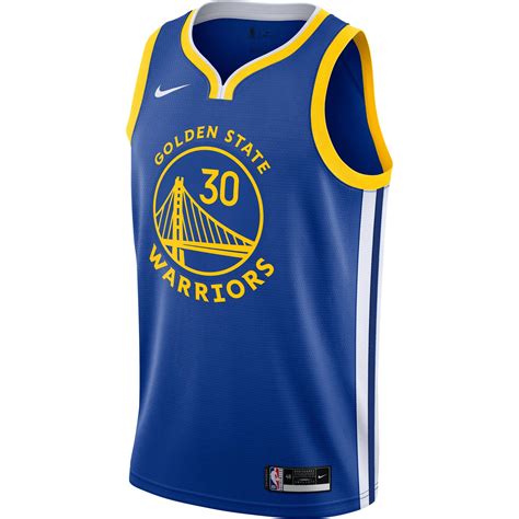 Nike Golden State Warriors Stephen Curry #30 Blue Icon Jersey for Men - Lyst