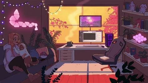 golden hour | Pretty artwork, Vaporwave art, Anime wallpaper 1920x1080