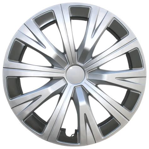 2018-2023 Camry Hubcap 16" Silver & Black Replica Toyota Camry Wheel Cover