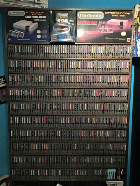 Complete NES collection | Video game systems, Vintage video games ...