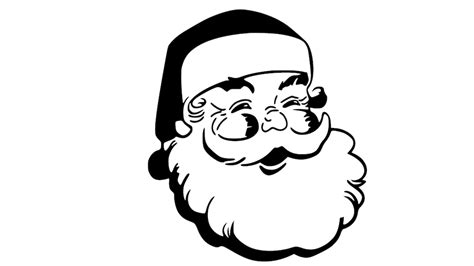 Santa Face Svg, Santa Claus Svg, Santa Svg, Christmas Svg, Holiday Svg, PNG, JPG, Instant ...