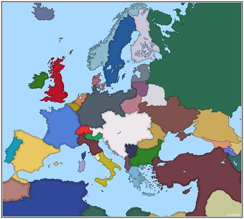 World Map Black And White : map of europe 1936 for mappers